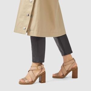 Coach Heeled Sandal